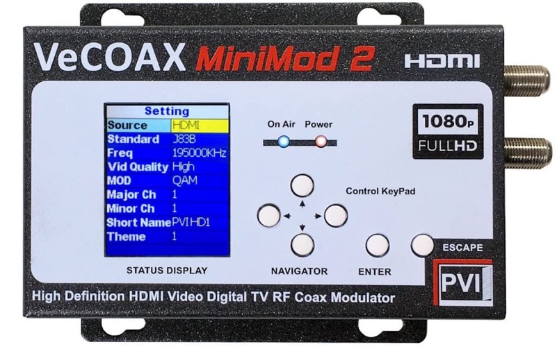 Фотографии Модулятор HDMI в ВЧ-сигнал VeCOAX MiniMod-2